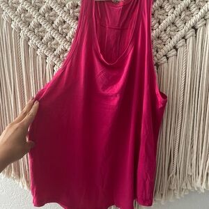 Lululemon Athletica Pink Sleeveless Relaxed Tank Top